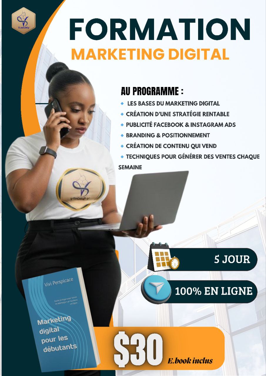 Formation Marketing Digital – V.Society