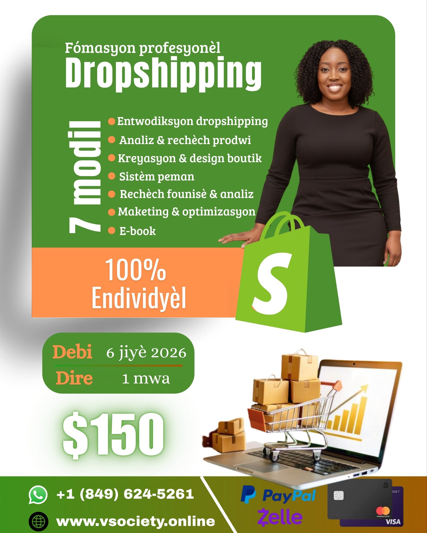 Formation Dropshipping – V.Society